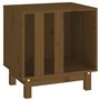 vidaXL Niche pour chien Marron miel 50x40x52 cm Bois de pin massif