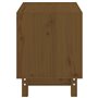 vidaXL Niche pour chien Marron miel 50x40x52 cm Bois de pin massif