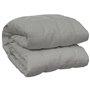 vidaXL Couverture lestée Gris 122x183 cm 5 kg Tissu