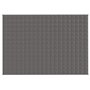 vidaXL Couverture lestée Gris 140x200 cm 10 kg Tissu