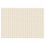 vidaXL Couverture lestée Crème clair 140x200 cm 10 kg Tissu