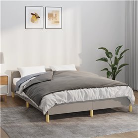 vidaXL Couverture lestée avec housse Gris 122x183 cm 5 kg Tissu