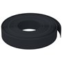 vidaXL Bordures de jardin 2 pcs noir 10 m 10 cm polyéthylène