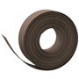 vidaXL Bordures de jardin 2 pcs marron 10 m 15 cm polyéthylène