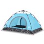 vidaXL Tente de camping 2 personnes bleu libération rapide