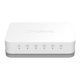 D-Link GO-SW-5G Non-géré Gigabit Ethernet (10/100/1000) Blanc