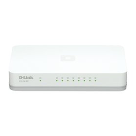 D-Link GO-SW-8G/E commutateur réseau Non-géré Gigabit Ethernet (10/100/1000) Blanc