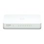 D-Link GO-SW-8G/E commutateur réseau Non-géré Gigabit Ethernet (10/100/1000) Blanc