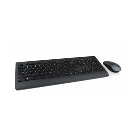 Lenovo 4X30H56829 clavier Souris incluse RF sans fil QWERTY Anglais américain Noir