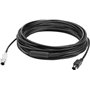 Logitech GROUP 10m Extender Cable câble PS/2 6-p Mini-DIN Noir