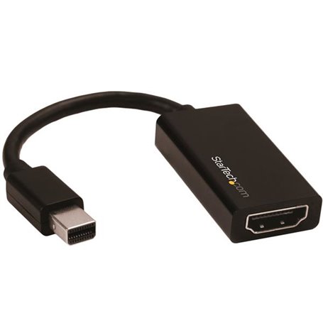 StarTech.com Adaptateur Mini DisplayPort vers HDMI - Convertisseur Vidéo Actif mDP 1.4 à HDMI 2.0 - 4K60Hz - Mini DP ou Thunderb