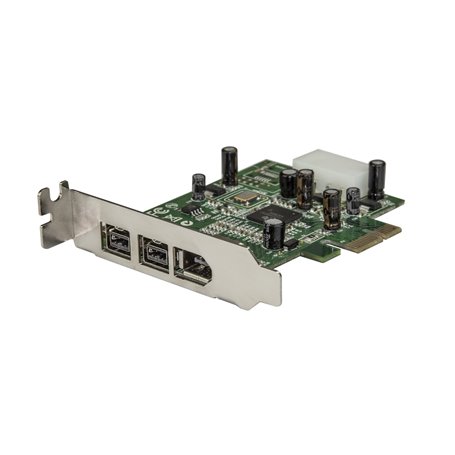 StarTech.com Carte adaptateur PCI Express vers 3 ports FireWire - Faible encombrement - 800 et 400