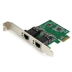 StarTech.com Carte réseau PCI Express à 2 ports Gigabit Ethernet - Adaptateur NIC PCIe GbE