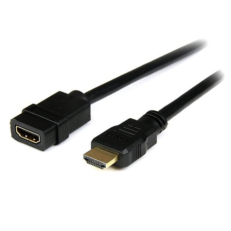 StarTech.com Rallonge HDMI 2m - Câble HDMI Mâle vers Femelle - Rallonge de Câble HDMI 4K - Câble HDMI UHD 4K 30Hz avec Ethernet 