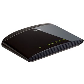 D-Link DES-1005D Non-géré Fast Ethernet (10/100) Noir