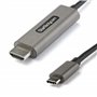 StarTech.com Câble USB C vers HDMI 4K 60Hz HDR10 2m - Câble Adaptateur Vidéo Ultra HD USB Type-C vers HDMI 4K 2.0b - Convertisse