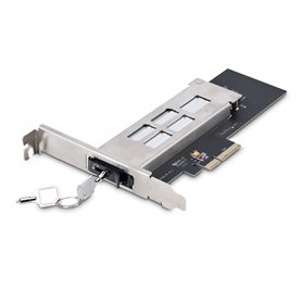 StarTech.com Adaptateur SSD M.2 NVMe vers PCIe x4 avec Plateau Amovible pour Slot d'Extension PCI Express