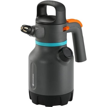 Pulvérisateur a pression GARDENA - Capacité 1.25L - Utilisation 360° - Indicateur de niveau intégré