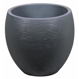 EDA Pot rond Graphit Ø50cm - Contenance 46L - Gris anthracite