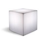 Cube lumineux tabouret filaire pour extérieur LED - LUMISKY - Carry W40 - Blanc - 10W - Hauteur 40cm