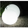 LUMISKY - Boule lumineuse filaire pour extérieur LED - blanc BOBBY - 40cm culot E27