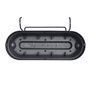 Elho Vibia Campana Balconniere Allin1 50 - Noir - L 50 x B 26 x H 17 cm - Balcon - 100% recyclé