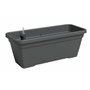 Jardiniere - Plastique - Anthracite - Rectangulaire - L57