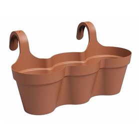 Pot ARTEVASI - CAPRI TRIPLE - Balcon - Terre cuite - L54 x P30