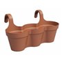 Pot ARTEVASI - CAPRI TRIPLE - Balcon - Terre cuite - L54 x P30