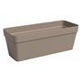 Jardiniere - Plastique - Taupe - Rectangulaire - L49