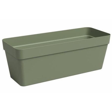 Jardiniere - Plastique - Vert Cendre - Rectangulaire - L49