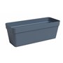 Jardiniere - Plastique - Bleu Ardoise - Rectangulaire - L49