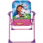 Mobilier de jardin - FUN HOUSE - Salon de jardin Gabby et la Maison Magique Table 46 x 46 cm 2 chaises pliantes parasol 