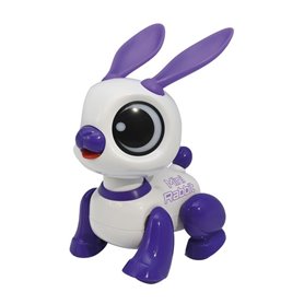 Jouet interactif Lexibook Power Rabbit Mini ROB02RAB Power Rabbit Mini - Robot lapin avec effets lumineux et sonores