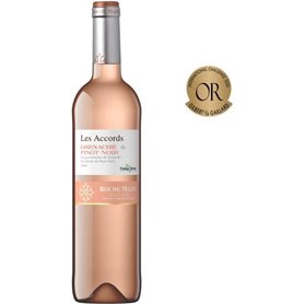 Les Accords de Roche Mazet Grenache & Pinot Noir Pays d'Oc - Vin rosé de Languedoc