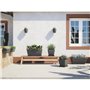 Jardiniere CAPRI CAMPANA XL - Plastique - 80 cm - Anthracite - ARTEVASI