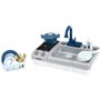 Jouet d'évier - KLEIN - Évier de cuisine Miele avec robinet fonctionnel et accessoires - Livré avec de nombreux accessoi