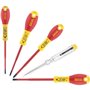 Jeu de 5 Tournevis - STANLEY FATMAX - XTHT0-62693 - Slim Isolés 1000V - Electricien + Pozidriv + Testeur