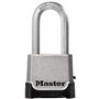 Cadenas Haute Sécurité - MASTER LOCK - M176EURDLH - Zinc - Anse XL - Extérieur