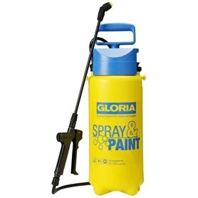 Pulvérisateur a main Gloria Spray&Paint 5L - 3 bars - Soupape et buse a jet plat - Joints Viton