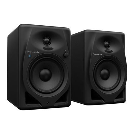 Paire d'enceintes de monitoring Pioneer DJ DM-50D-BT - Bluetooth - Bass Reflex - 2x25W - Mode DJ ou Production - Noir