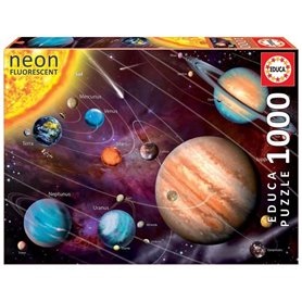 Puzzle Systeme Solaire 1000 pcs - EDUCA - Science et espace - Adulte - 12 ans