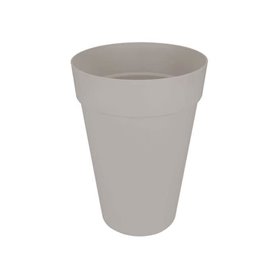 Pot de fleurs rond ELHO Loft Urban Haut 42 - Gris - Ø 42 x H 56 cm - extérieur