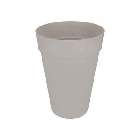 Pot de fleurs rond ELHO Loft Urban Haut 42 - Gris - Ø 42 x H 56 cm - extérieur