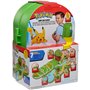 Sac a dos du dresseur Pokémon - BANDAI - Sasha - Bretelles ajustables - Figurine Pikachu incluse