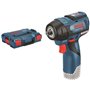 Boulonneuse a choc 12V Bosch GDS 12V-115 Professional (sans batterie ni chargeur) + coffret L-BOXX - BOSCH - 06019E0102