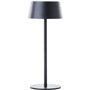 Lampe de table d'extérieur - BRILLIANT - PICCO - LED et solaire - Métal et plastique - 5 W - Noir dépoli