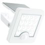 Applique extérieure - BRILLIANT - LUTON - LED et solaire - Détecteur de mouvement - Plastique et métal - 4 W - Blanc