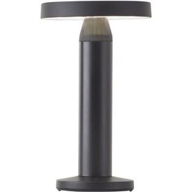 Lampe de table d'extérieur - BRILLIANT - MAGUA - LED et solaire - Métal et plastique - 5 W - Noir