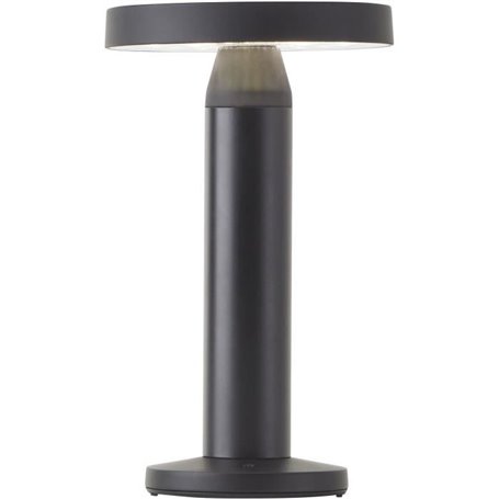 Lampe de table d'extérieur - BRILLIANT - MAGUA - LED et solaire - Métal et plastique - 5 W - Noir